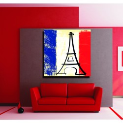 Πίνακας σε καμβά - Πύργος Άιφελ 2